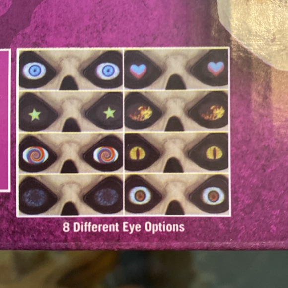 12' SKELLY Skeleton Life LCD Eyes Conversion Kit Halloween NEW - Picture 2 of 5